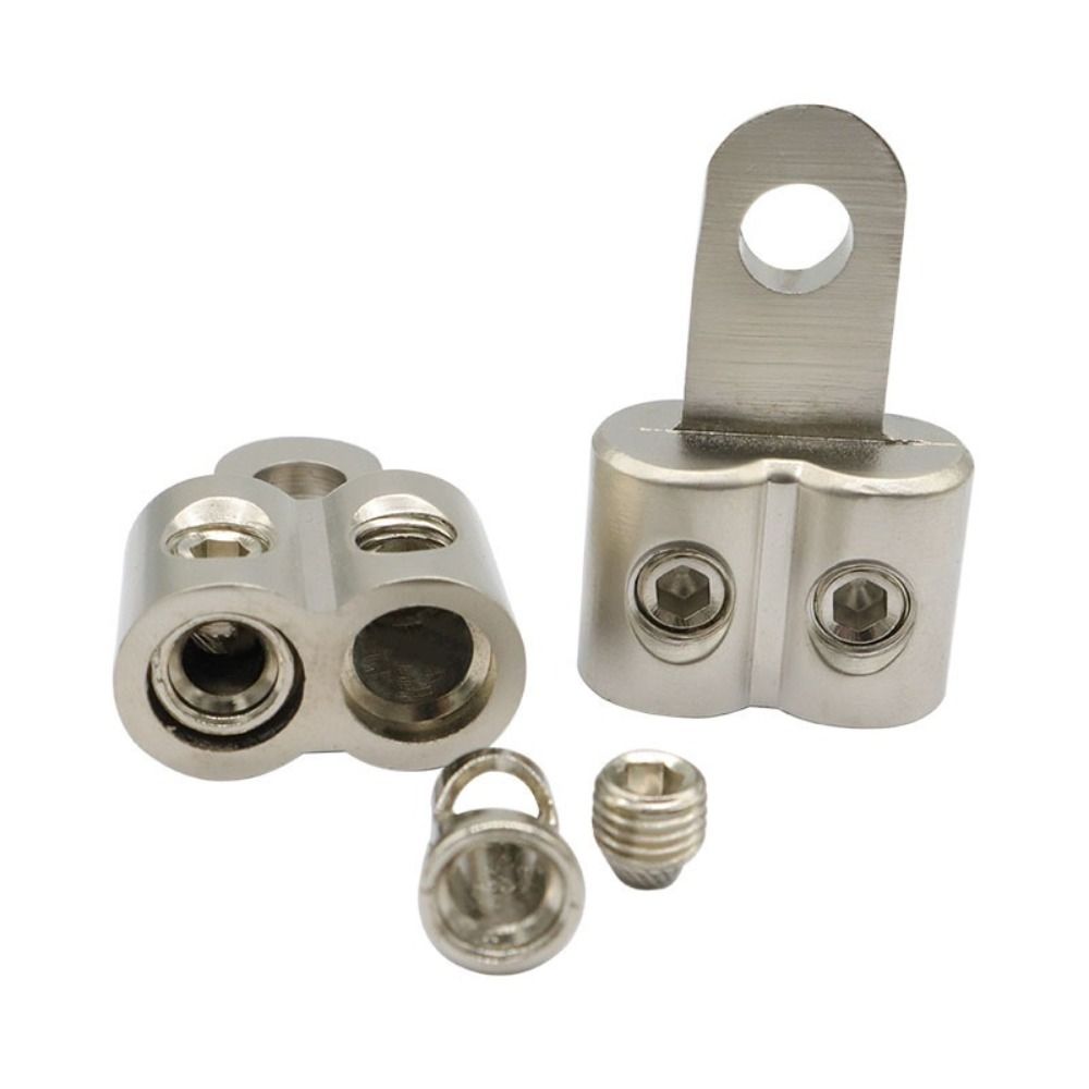 0GA 4GA Amp Input Reducer Brass Power Supply Reducer Durable Car Audio Terminal Connectors