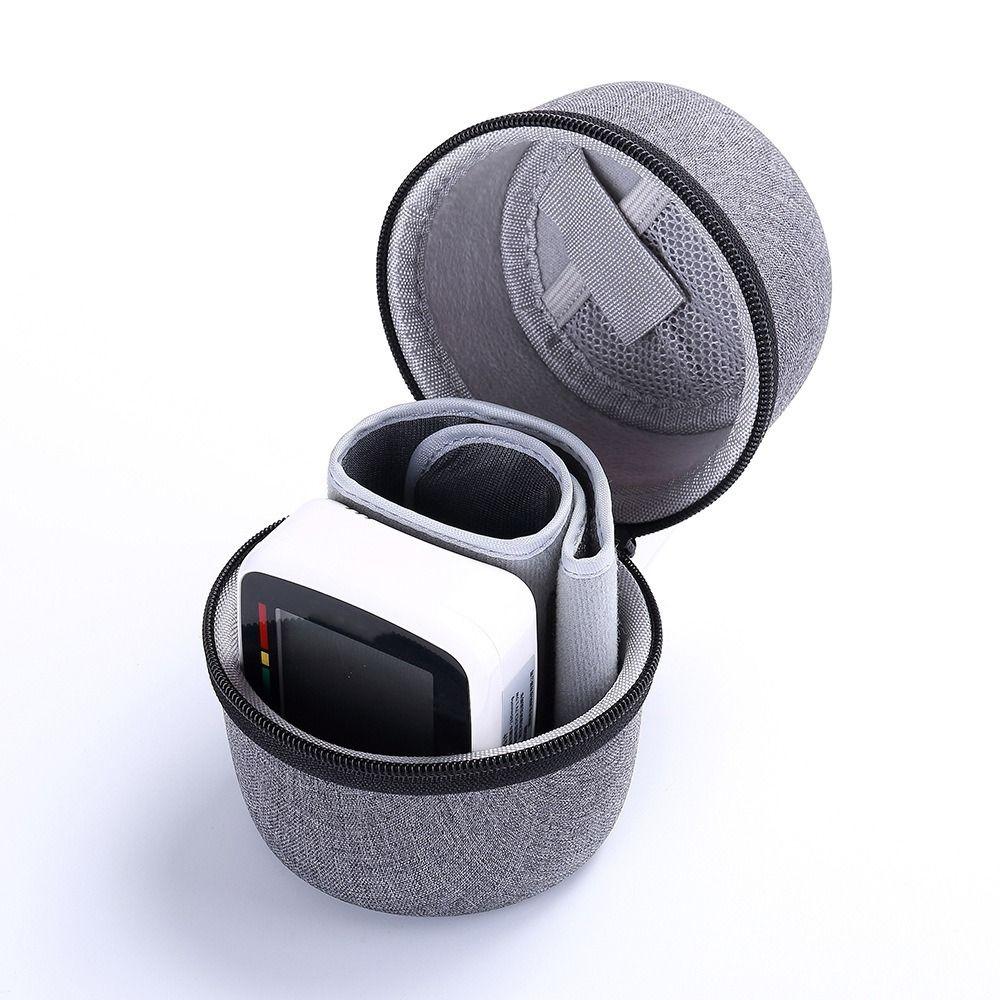 Portable Waterproof EVA Hard Case Storage Bag Shockproof Zipper Blood Pressure Monitor Bag Portable Carry Bag Travel