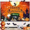 Other Brand Halloween Background Cloth Banner Witch Castle Halloween Party Decoration Background Cloth For Photography