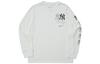 Moletom X MLB Branco Infantil 3Z3B7SBHK-NYY
