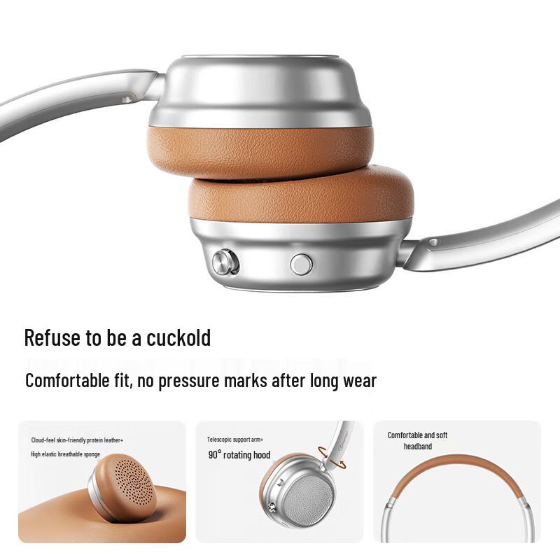 Yinbeiqi Art2Pro AI Translation Over-Ear Bluetooth Headphones