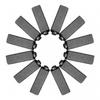 Carbon Brushes Garden Tools 4x5.5x17mm Anchor Engine Carbon