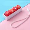 Cute Cat Keycap Fidget Keychain Mini Keycap Finger Button Press Toy Keychain  Gift for Adults
