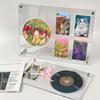 Album Card Display Shelf Cd Picture Frame Acrylic Small Card Display Rack High Transparency Cd Stand Idol Photocard Holder