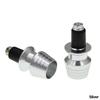 2PCS 7/8''22mm CNC motocyklové univerzální rukojeti řidítek Konce čepice řidítek Zástrčka pro Honda Yamaha Suzuki Ducati BMW Kawasaki