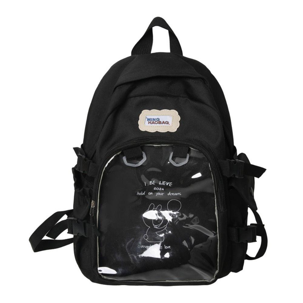 Nylonowe przezroczyste torebki PVC torby na ramię nowe wzornictwo torba na ramię dla nastoletnich dziewcząt