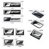 3D Metal F SPORT Logo Rear Trunk Badge Sticker Accessories For Lexus Fsport Plug-in Hybrid ES UX 300e GS GX LBX NX RX 350h 450h