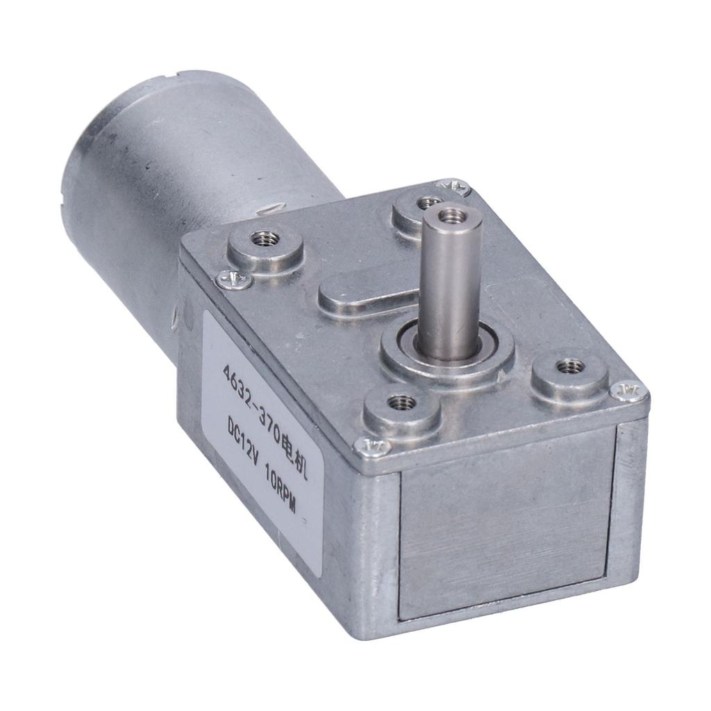 Σκουληκοειδής Κινητήρας με Μείωση Αυτομπλοκαρίσματος Μεταλλικός DC 12V 10rpm Αξεσουάρ για DIY 4632370