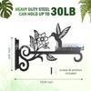 Sparrow Wall Hook for Plants: Metal Garden & Home Decor Hanger