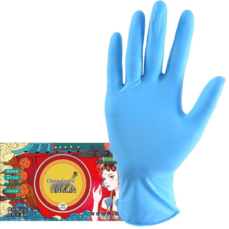 Kids' Individually Packaged Thick Disposable Latex Gloves for Painting, Cooking, and Dishwashing