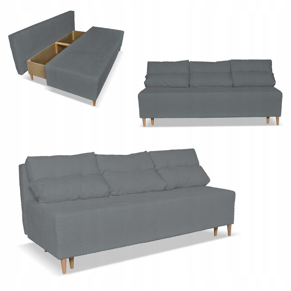 KIMO F Sofa Couch. Spain Container Family Furniture Twisster Green Corduroy