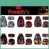 Five Nights At Freddy's Children's Backpack Set Durable Polyester Fabric Spacious 20-35l Capacity