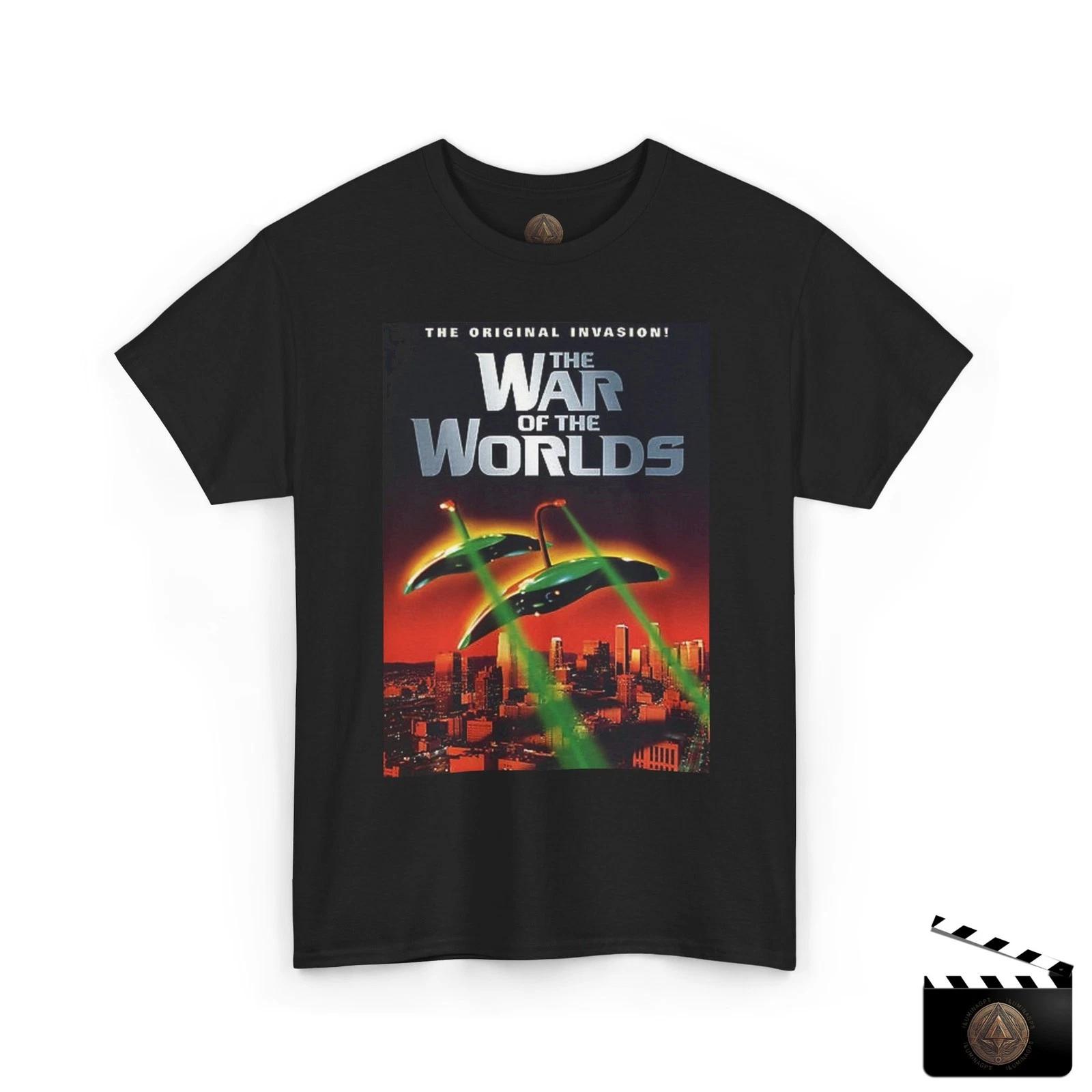The War Of The Worlds T shirt For Men & Women, UFO Invasion Tee S