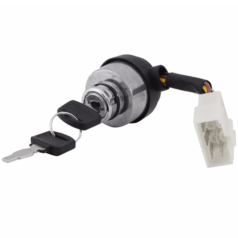 4/6 Wire Way Gasoline Generator Ignition Start Key Lock Combination Switch Parts