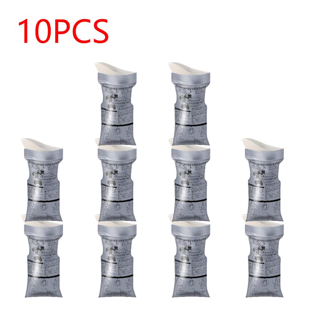 1-10pcs Outdoor Emergency Urine Bags 600ml Disposable Travel Mobile Toilet Portable Urinal Bag for Female Baby Male Vomiting Bag