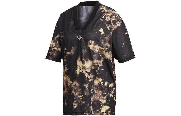 Adidas Originals Drop Shoulder Sleeve T Shirt Women s Multicolor FM1960 32