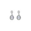 Korean Zircon Drop Earrings for Women Exquisite Metal Crystal Pearl Earrings Aesthetic Jewelry Accessories Gifts