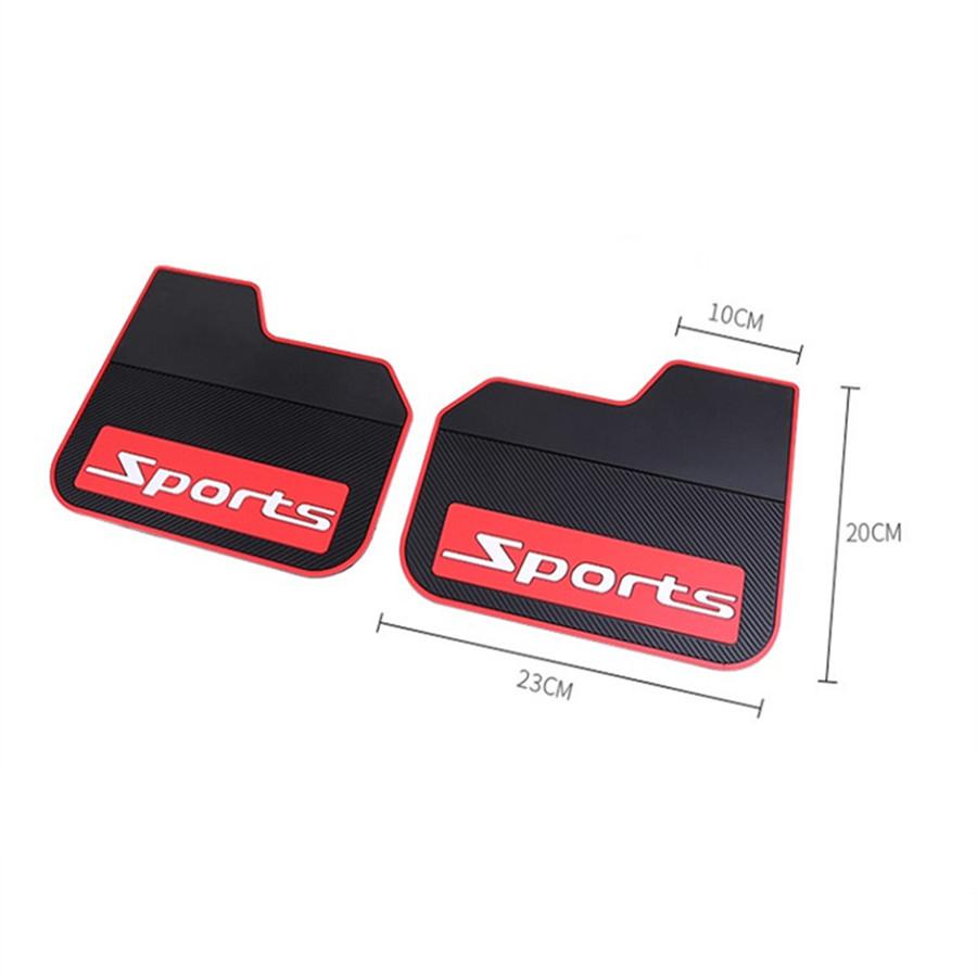 

New 2pcs Tough-wearing Mud Guards Fender Mudflaps Splash Guards For SUV Pickup Truck