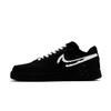 Court Vision Low Fissure Leather Slip Resistant Low Top Skateboard Shoes Unisex Black DH2987-002(team1388-)