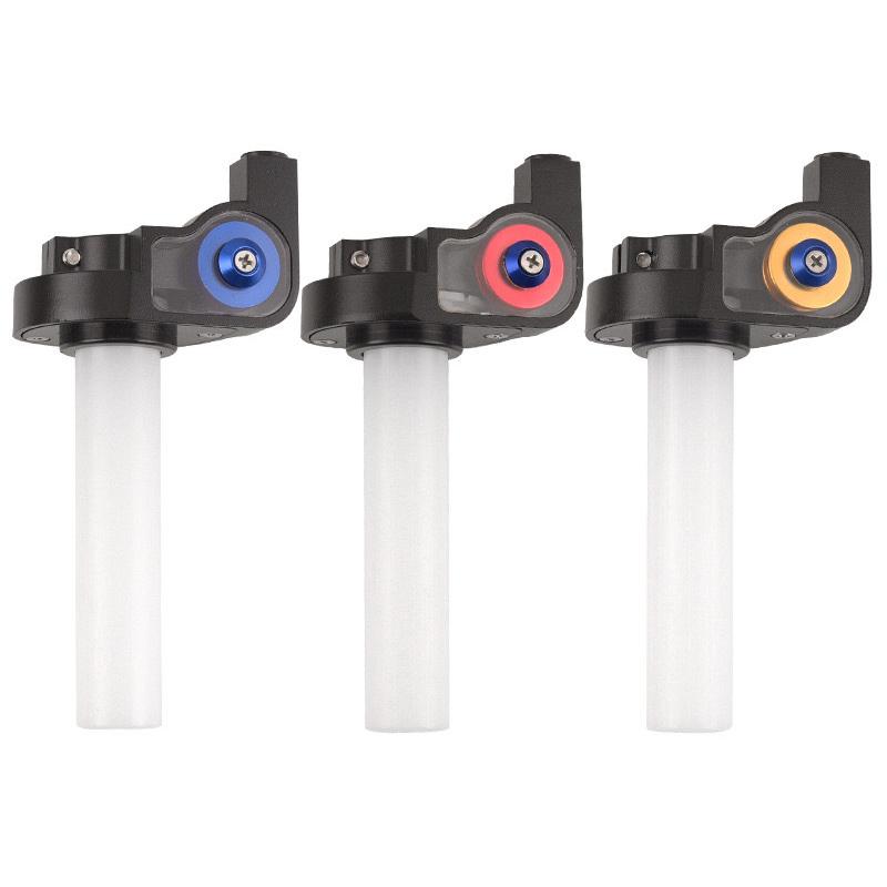 Punhos Acelerador para Motocicleta Acelerador de Giro Rápido 1/4 de Volta Punho Acelerador de Giro Rápido Para Motos de Terra Pit Bikes Motocross Peça Acessórios
