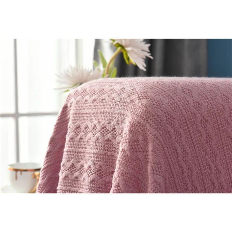 Solid Sofa Cover for Living Room Green Yellow Pink Blue Sofa Towel Luxury Blanket Couch Cover Sofas Covers Universal