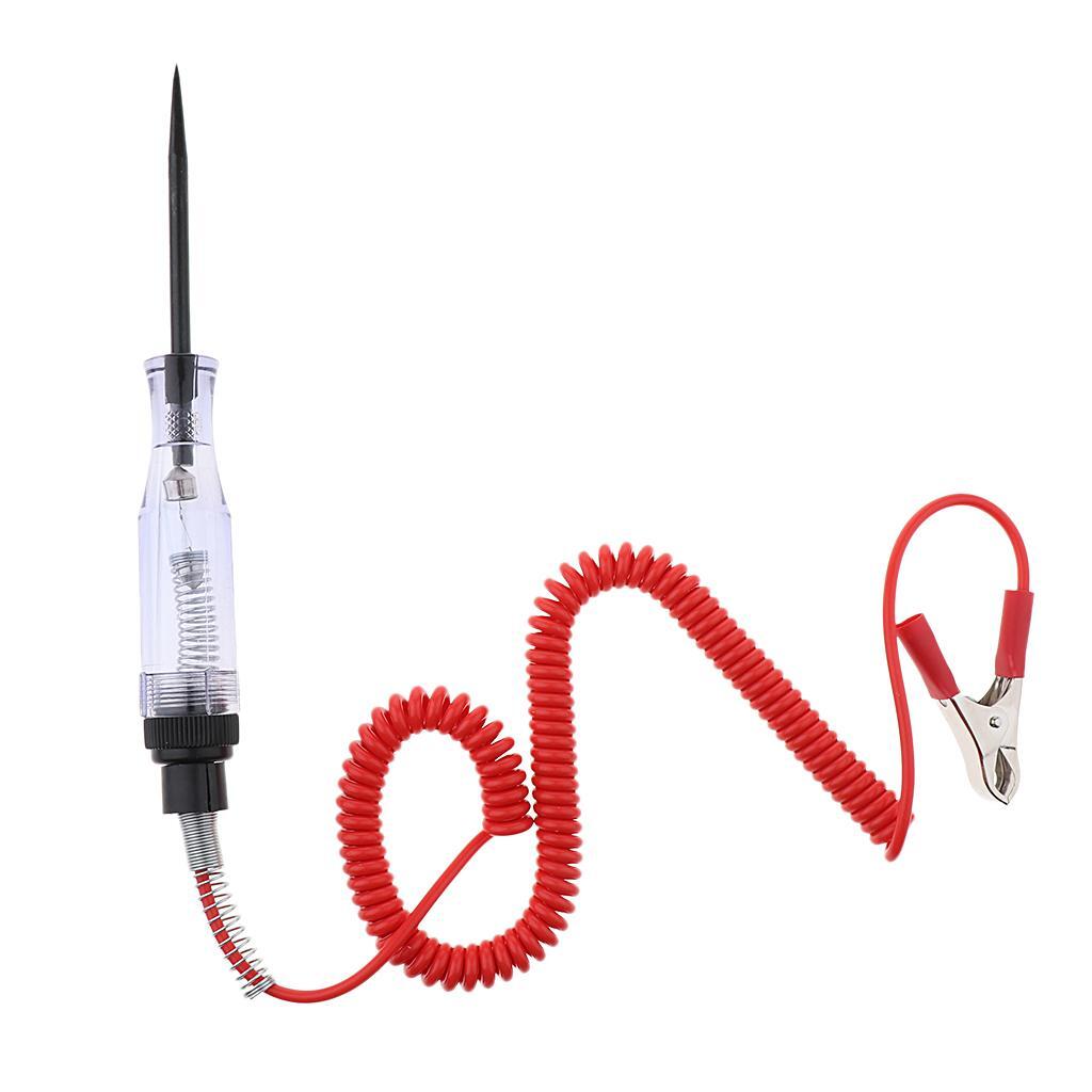 Auto Car Voltage Circuit Tester Pen 6V 12V 24V Probe Test Auto Repair Tool