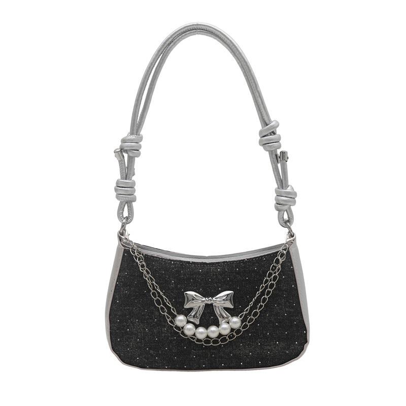 Новая модная сумка-бант, женская нишевая дизайнерская сумка под мышкой, популярная сумка через плечо