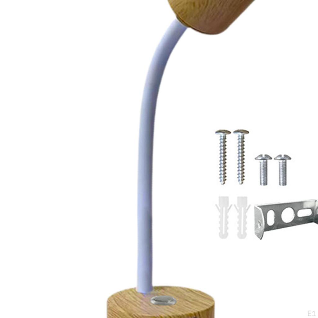 Aluminum LED Bedside Reading Lamp with USB Port And Brightness Adjustment Flexible Adjustable