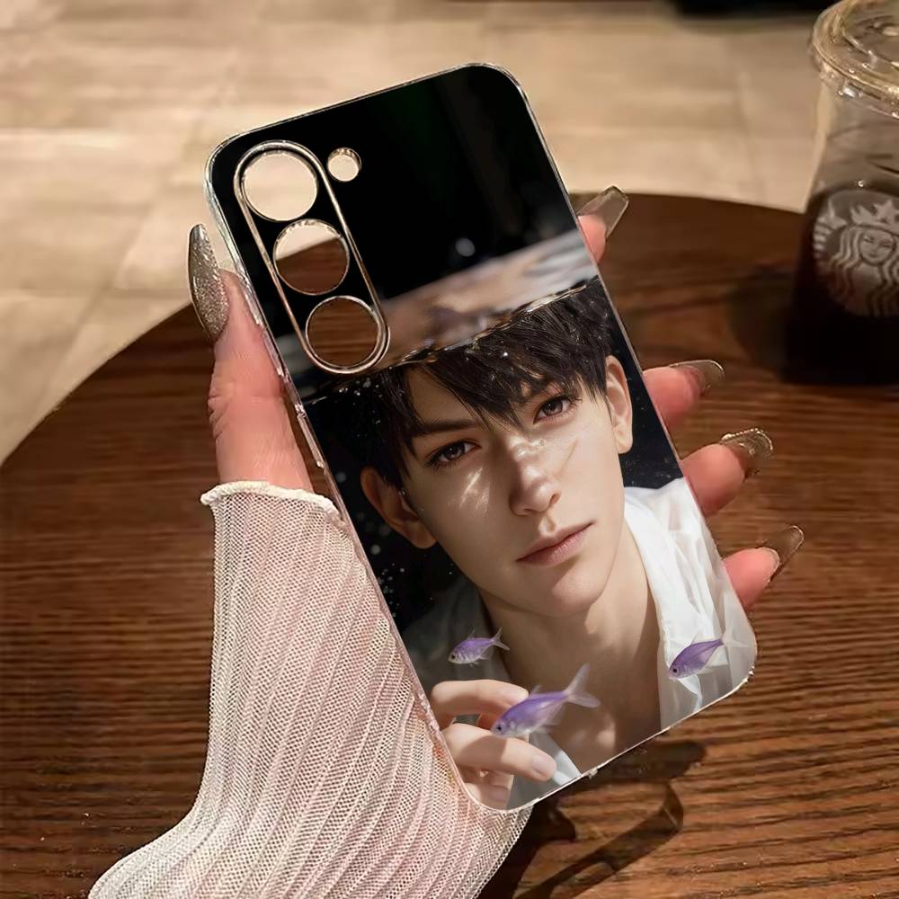 C-C-aleb-love-deep- s--space Clear Soft Silicone Phone Case for Samsung Galaxy A71, A70, A52, A51, A40, A30
