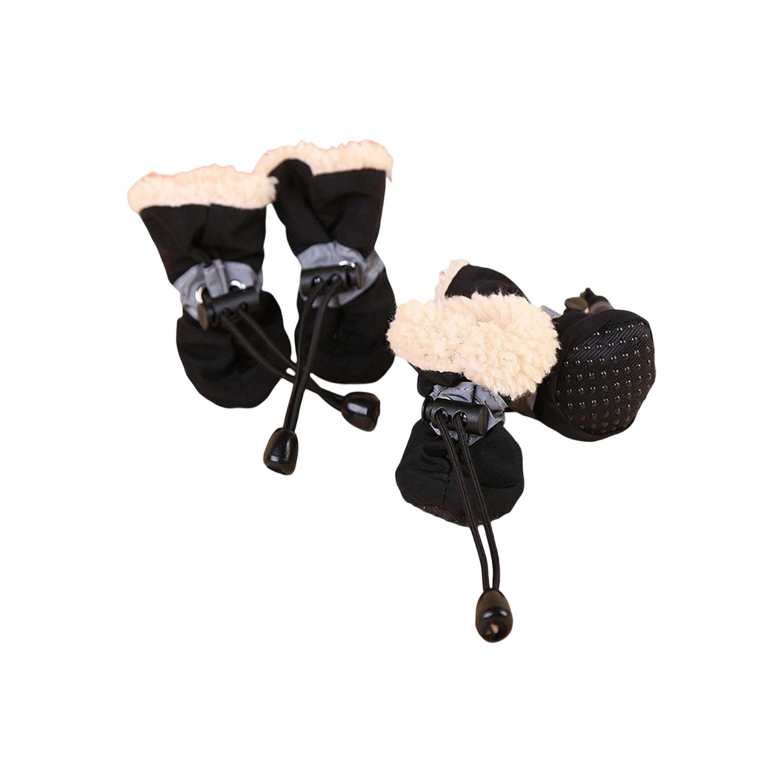 

Soft-soled, Non- Dog Shoes, Dog Pads, Pet Dog Shoes With 1 чёрный