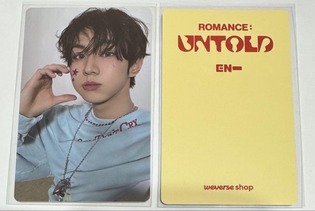 

[USED] ENHYPEN SHOWCASE LIVE Shoke Trading Card Bonus Jungwon