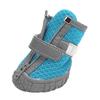 4pcs Mesh Holes Dog Booties Non Slip Sole Puppy Shoes Ventilated Pet Footwear  Daily Wear