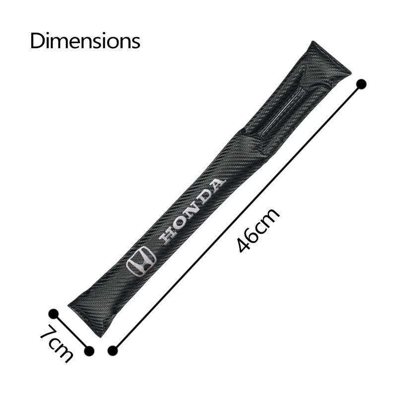 

hot Fit PU Leather For Honda Civic XRV CR-Z CRV Car Seat Gap HRV City Accord Legend Jazz RR VTi padding Seat plug Leakproof Pads