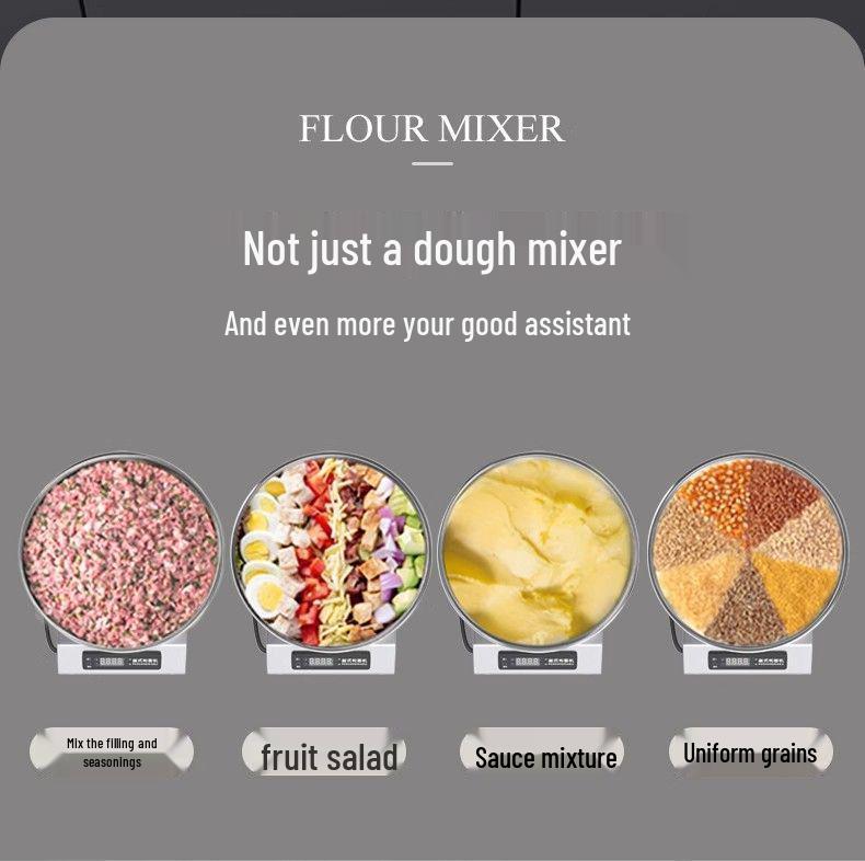 Compact Multi-functional Automatic Dough Mixer for Home Use
