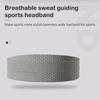Non-Slip Elastic Sport Headbands Running Sweat-Absorbing Yoga Spa Wash Face Hairband For Women Men Sports Headwrap Sweatband