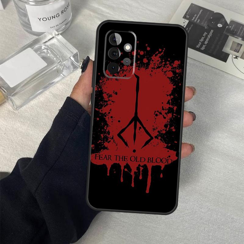 Bloodborne Runes Cover For Samsung Galaxy A54 A34 A24 A14 A53 A52 A13 A23 A33 A12 A22 A32 A42 A71 A51 Case