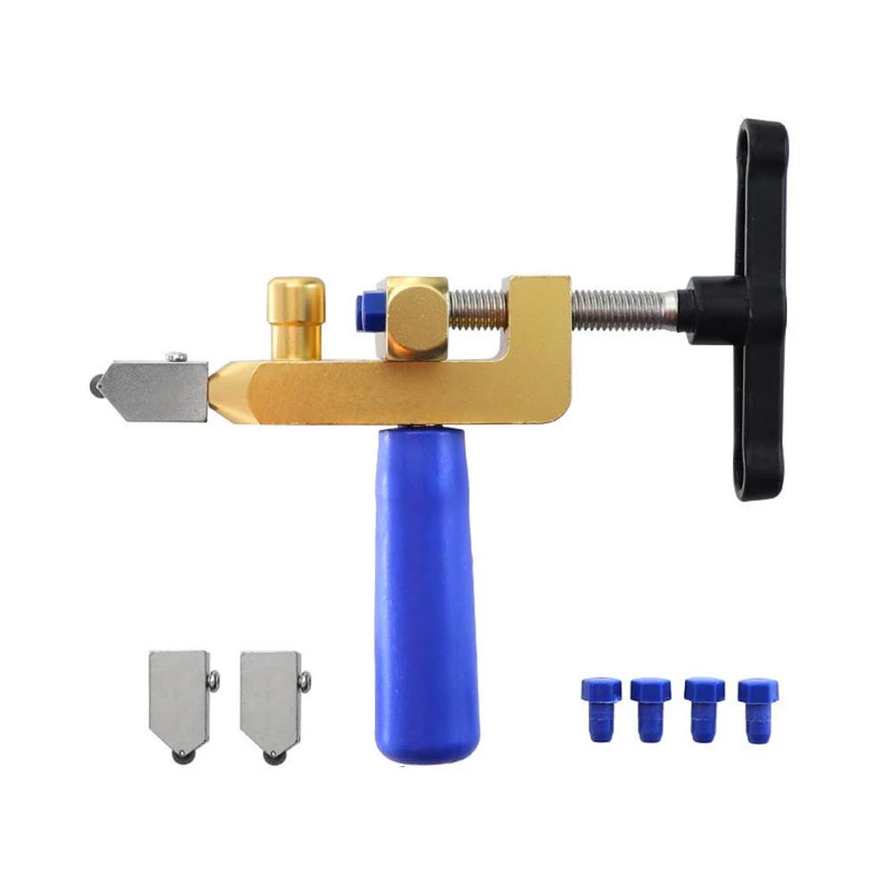Tile Cutter Diamond Glass Cutter Professional Floor Cutter Tile Floor Roller Knife Roller Handheld Scraper Construction Tool