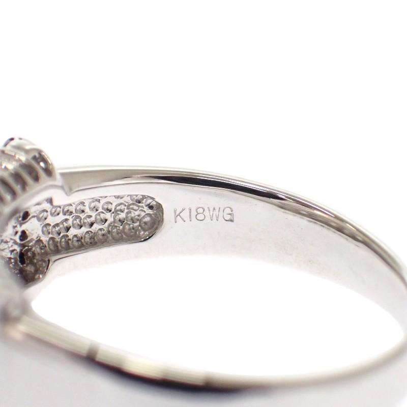 no brand  #13(JP Size) ring K18 white gold Women