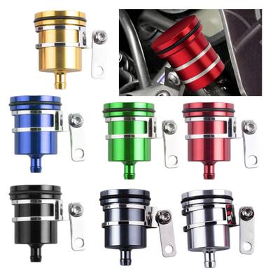 Aluminum Alloy Motorcycle Brake Cylinder Fluid Reservoir 54mm Universal Front Rear Clutch Tank Oil Bottle