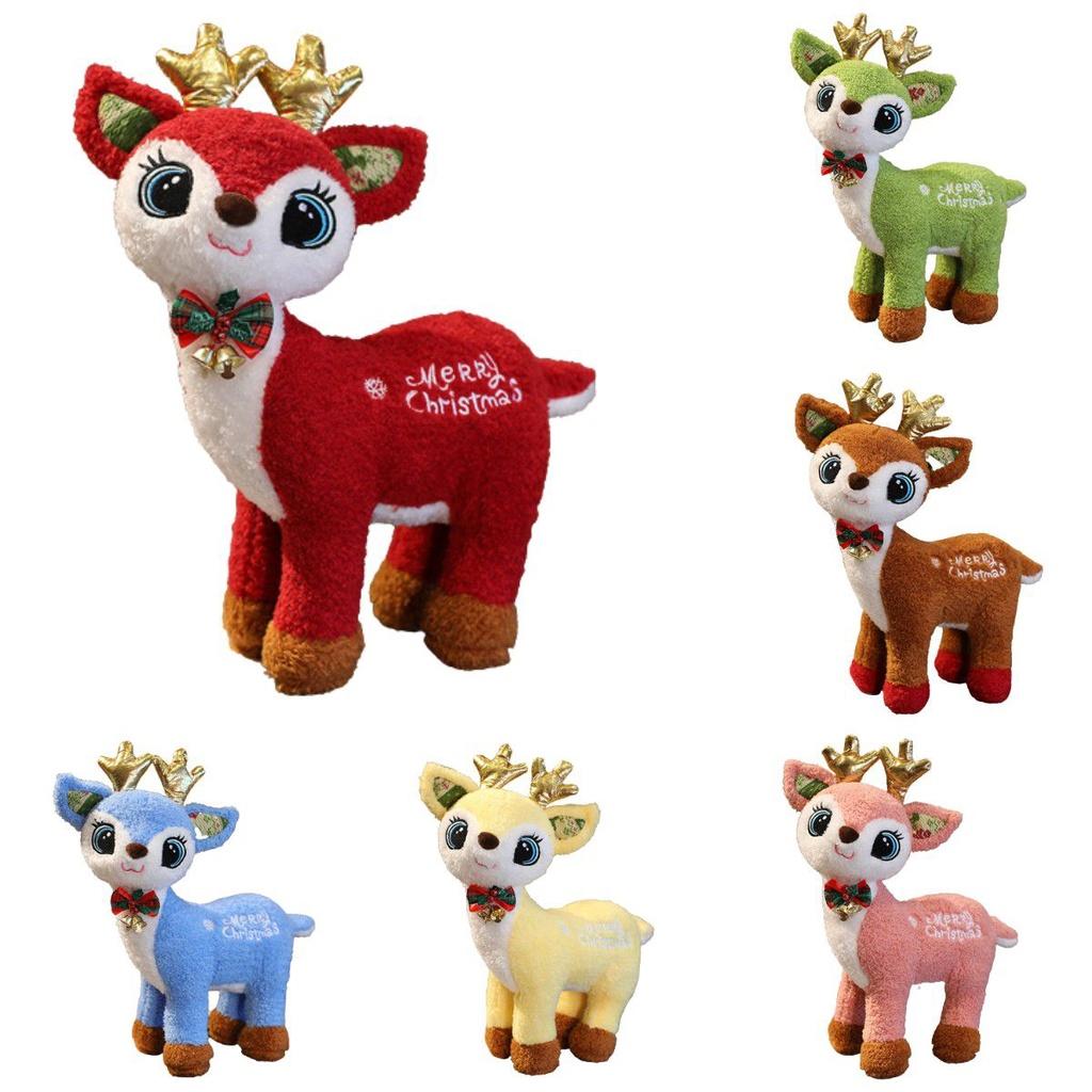 Christmas Elk Plush Toy For Kids Soft And Comfortable Perfect Home Decoration