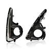 LED Fog Light For Toyota Yaris Vitz US type 2018   with Wires Switch Harness Kit angel eyes Fog lamp cover Chrome