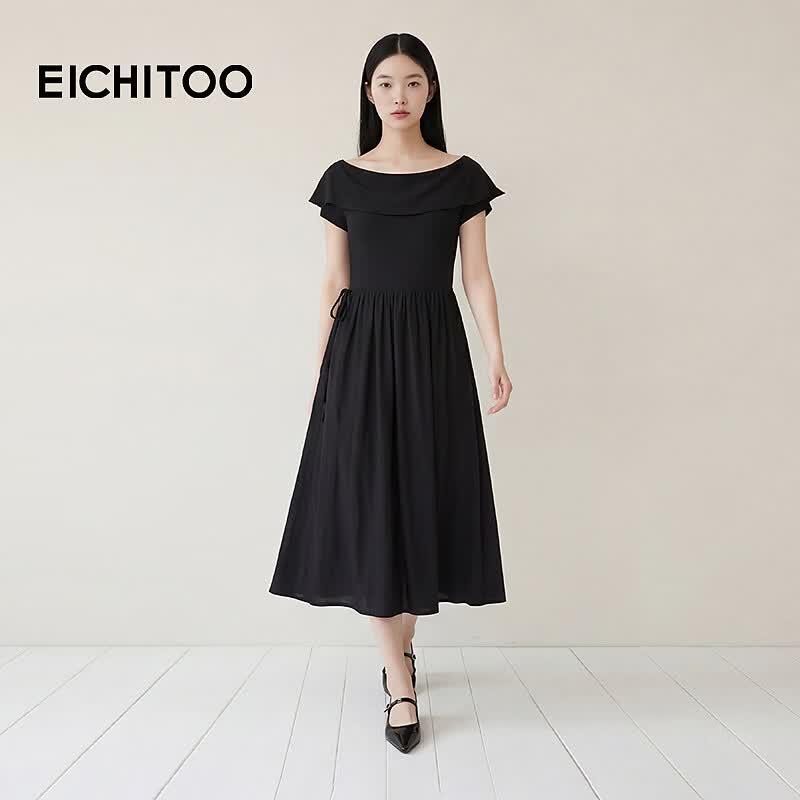 EICHITOO Women s Classic Off-the-Shoulder Long Dress XL