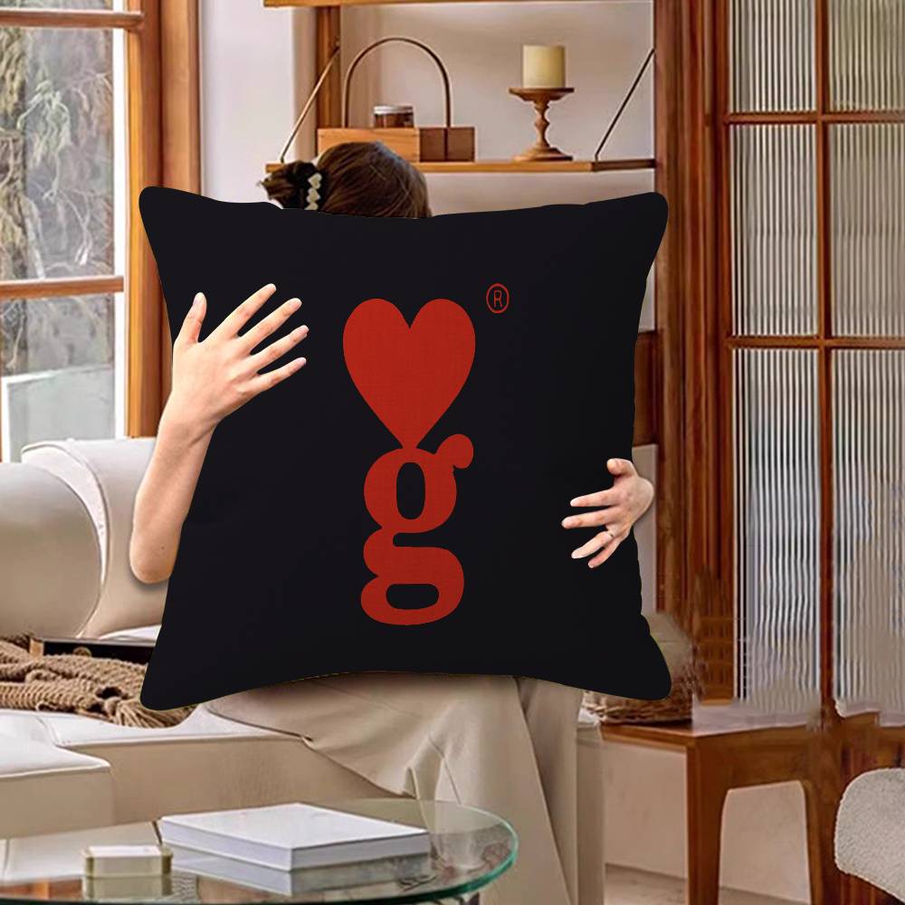 Popular AMI PARIS Cushion Cover Car Throw Pillow Case For Sofa Car Christmas Gift 40x40cm 45x45cm