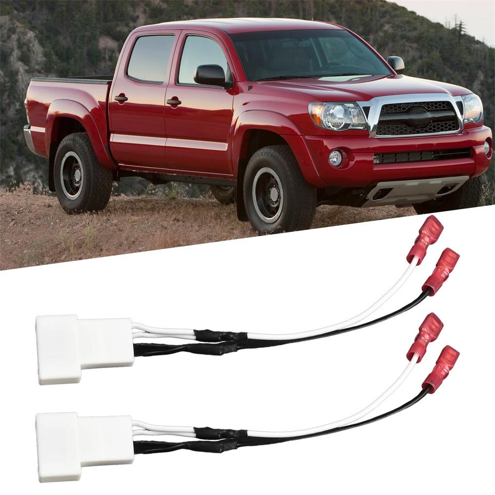 2x For Toyota Tacoma Subaru Tweeter Harness Adapter 4Pin Dash Front Speaker Wire