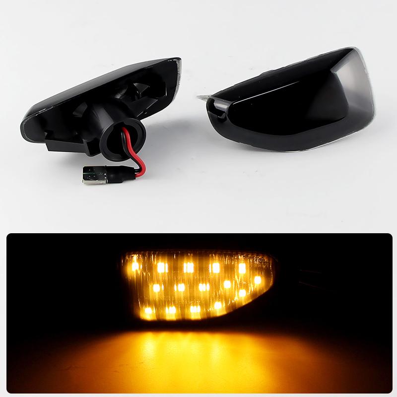 

2pcs LED Sequential Dynamic Side Markers - Car Turn Signal for Renault Dacia Duster/Sandero/Logan Stepway OEM:261601801R