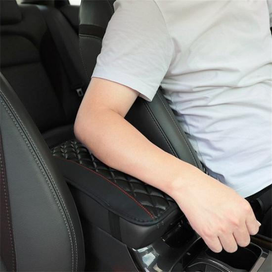 Car Armrest Cushion Cover Center Console Storage Box Pad Protector Waterproof
