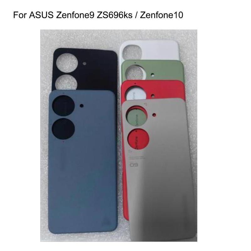 

100%New Battery Back Rear Cover Door Housing For ASUS Zenfone9 ZS696ks Battery Back Cover For ASUS Zenfone 10 Replacement Zenfone10 Green