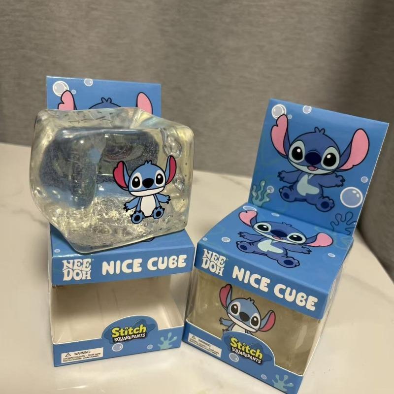 Disney Stitch Ice Cube Squeezing Toy, Maltose Slow Rebound Stress Relief Device