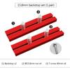 Woodworking Planing Stop Board Baffle 15.8/17.8/19.8mm for Bench Dog Clamps Aluminum Alloy Adjustable Limit Tenon Block