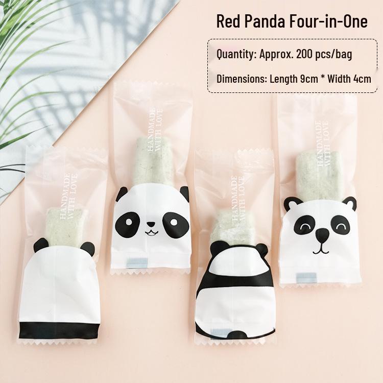 Nougat Candy Packaging Bag with Machine-Sealed Candy Paper